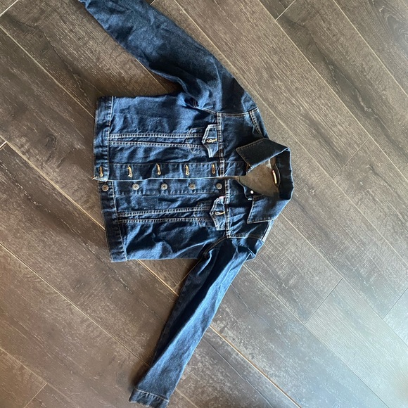 Levi’s dark denim red tab jacket - Picture 2 of 4